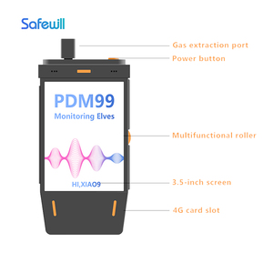 เครื่องวัดฝุ่นแบบพกพา Safewill OEM รุ่น ES80A-PDM สำหรับวัด PM2.5 PM10 TSP อุณหภูมิ ความชื้น และวิเคราะห์ก๊าซอากาศ - Product Image 1