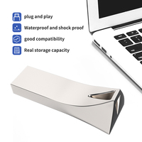 Kustom Logam Pen Drive 256Gb Pendrive 1Gb 128Gb Usb 3.0 Mini Promosi USB Flash Drive Chip 64Gb