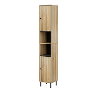 Armoire <span class=keywords><strong>de</strong></span> rangement pour évier à anches avec 2 portes armoire traditionnelle <span class=keywords><strong>sous</strong></span> évier organisateur économiseur d'espace <span class=keywords><strong>de</strong></span> salle <span class=keywords><strong>de</strong></span> bain avec étagère réglable - Product Image 4