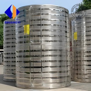 Réservoir d'eau de haute qualité et robuste de 10 000 <span class=keywords><strong>litres</strong></span> pour eau froide et chaude, réservoir de stockage d'eau en acier inoxydable - Product Image 5