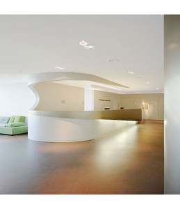 Mostrador de Recepción de Diseño Moderno y Recto de CORIANS con Superficie Sólida - Product Image 3