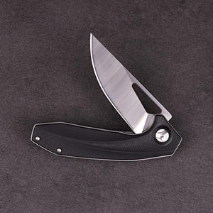 Couteau d'auto-<span class=keywords><strong>défense</strong></span> D2 en acier au carbone, professionnel, de poche, tactique et pliable - Product Image 6