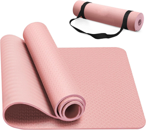 Üretici Pilates TPE Yoga <span class=keywords><strong>Mat</strong></span>ı Yüksek Kaliteli Dayanıklı Çift Renkli TPE Yoga <span class=keywords><strong>Mat</strong></span>ı - Product Image 3