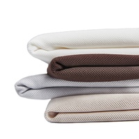 Tissu tricoté approprié de polyester de doubles perles confortables fortement élastiques pour des pyjamas