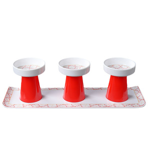 Service de plats froids créatifs pour hôtel, imitation porcelaine, ensemble de service à plusieurs niveaux pour les collations et desserts des restaurants chinois - Product Image 5