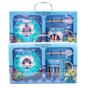 Tasse à café en porcelaine <span class=keywords><strong>espagnole</strong></span> en céramique, nouveau Design, vente directe d'usine, ensemble cadeau pour la fête des pères - Product Image 6