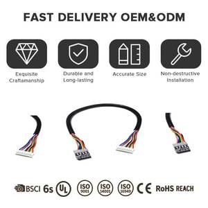 Cable Plano Adaptador JST/Molex de Cobre Estañado Personalizado, Paso de 1.0mm-2.54mm, con Aislamiento de PVC/PBT para Placas de Circuito Impreso (PCB) - Product Image 4