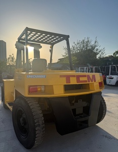 Second hand TCM fd100 10 tons used fd70 diesel <b>forklift</b> great condition made in Japan - Product Image 4