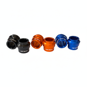 125 FANTIC XX 22-23 distanziali ruota anteriore nero 20mm e 15mm cromato in lega/alluminio - Product Image 1