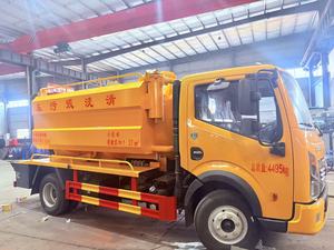 Veículo de sucção de esgoto e limpeza de 150-170 cavalos de potência - veículo de sucção de esgoto para ruas urbanas - Product Image 4