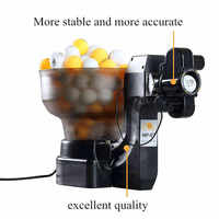 Máquina de Tenis de Mesa GANXIN de Buena Calidad, Directo de Fábrica, Herramienta de Entrenamiento de Ping-Pong, Robot Programable para Práctica