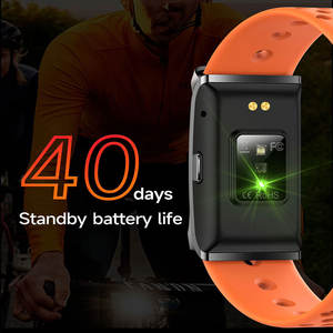 Pelacak Kebugaran Tahan Air OEM Grosir, Monitor Tidur, Tali Ganda, Pria Wanita, Kompatibel Android IOS, Gelang Pintar Dengan SDK - Product Image 4