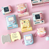 Serie de consolas de juegos divertidos Fresh Cute Girl Heart Doudou Notebook portátil pequeño cuaderno para aliviar el estrés juguetes promocionales