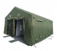 Tente de secours gonflable durable pour les interventions d'urgence et les abris temporaires