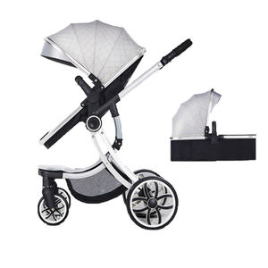 2025 Funda de cuero Forma de huevo Capazo Hot Mom Cochecito de bebé 3 en 1 - Product Image 3