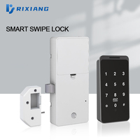 Serrure de casier intelligente Rixiang EM185 avec clavier, mot de passe, carte RFID, mode public et privé pour casier
