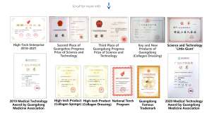 Open Wound Healing Triple-Helix Porcino Tipo I Atelocollagen Esponja MS Animal Extract Produto - Product Image 6