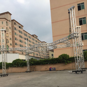 Structure de scène en aluminium robuste pour éclairage, truss rond pour événements de concert - Product Image 2