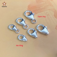 Bijoux permanents en argent sterling 925 fermoirs à griffes de homard pour colliers bracelet véritable résultats remplis d'or 14K