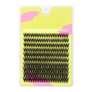 Extensions de cils russes volumineuses de 9 à 14 mm, bouclées et moelleuses, en grappes individuelles, pour greffe professionnelle par les techniciennes en cils - Product Image 4
