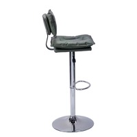 Tabouret de bar moderne en cuir minimaliste avec coussin moelleux, dossier pivotant, hauteur réglable, pour cuisine, salon, hôtel, GUANFU