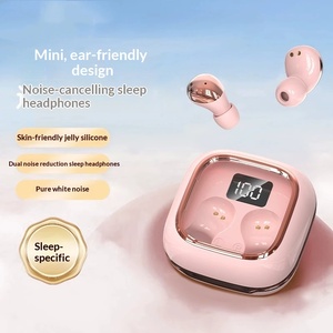 Hot Sale Mini In-Ear Bluetooth Earphones Sleep Noise Cancelling Invisible Design Comfortable All-Day Wear Perfect for Students - Product Image 3