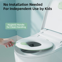 Asiento de Inodoro Desmontable de Plástico OEM para Bebés y Niños, Cubierta de Entrenamiento para Ir al Baño, Ideal para Viajes, Venta al por Mayor, el Más Vendido de 2026