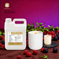 Huile parfumée synthétique à la framboise pour bougies DIY, dentifrice, savon pour les mains, gel douche, lessive - Emballage plastique personnalisable
