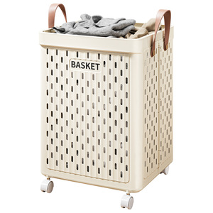 Cesto <span class=keywords><strong>per</strong></span> Bucato Pieghevole di Grande Capacità in Materiale PP <span class=keywords><strong>per</strong></span> Conservazione Vestiti Domestici e Uso <span class=keywords><strong>Bagno</strong></span> <span class=keywords><strong>Design</strong></span> Lussuoso e Leggero - Product Image 5