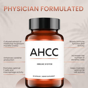 แอคทีฟ เฮกโซส คอร์เรล คอมพาวด์ 1100 มก. แคปซูล AHCC จากธรรมชาติสำหรับผู้ใหญ่ ช่วยเสริมภูมิคุ้มกัน เพิ่มประสิทธิภาพเซลล์ที <span class=keywords><strong>90</strong></span> แคปซูล - Product Image 3