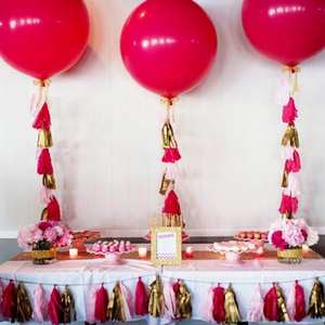 Siyah yuvarlak lateks balonlar 36 inç düğün dekorasyon helyum büyük dev balonlar doğum günü partisi dekor şişme hava topu - Product Image 5