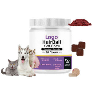 Top-Grade Pet Hairball Chews Cuidado de la salud y suplementos para gatos, precios competitivos Hairball Bites Suplemento funcional - Product Image 1