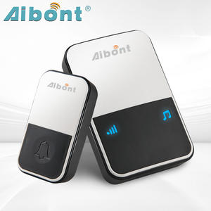 กระดิ่งประตูกันน้ำไร้สาย,กระดิ่งอัจฉริยะ300ม. รัง110 DB เสียง45เสียง CE FCC UKCA - Product Image 2