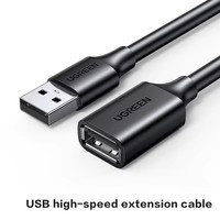 Câble d'extension USB UGREEN 2026, rallonge USB 2.0, câble de données PVC PC, mâle vers femelle