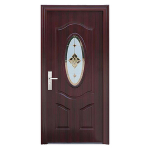 <span class=keywords><strong>Puerta</strong></span> de Acero Insonorizada y Resistente a la Intemperie de Fábrica, <span class=keywords><strong>Puerta</strong></span> de Seguridad de Acero con Diseño de Vidrio para <span class=keywords><strong>Entrada</strong></span> - Product Image 2