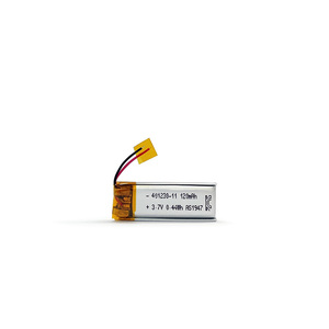 Fabricante al por mayor LiPo batería 401230 3,7 V 120mAh batería de litio recargable con UL1642/CB(17)/UN38.3/CE/KC - Product Image 3