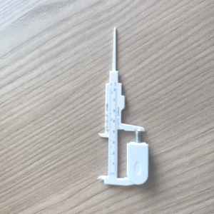 Système de levage de porte de placard à rail unique avec amortisseur, support de panneau en plastique trois-en-un, conception non détachable, quincaillerie de placard - Product Image 2