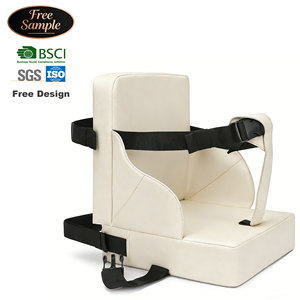Siège rehausseur personnalisé pour <span class=keywords><strong>chaise</strong></span> de cuisine, siège rehausseur pour tout-petit pour table à manger, siège de repas avec sangles réglables et base antidérapante - Product Image 2