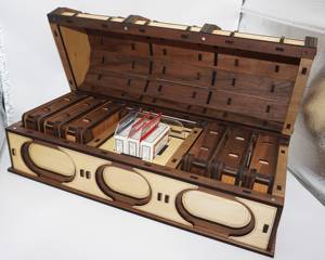 Juego de Póker Gambler39s OEM ODM ABS con Fichas y Cartas <span class=keywords><strong>para</strong></span> Fiestas, Hecho en China - Product Image 1