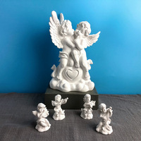 Ornements mignons de style nordique Cupidon Éros Ange, accessoires de mode pour la photographie, décorations de porche