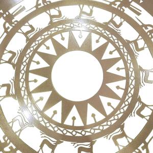 Custom <b>Decorative</b> Steel <b>Screens</b> Wall Panels CNC Laser Cut Intricate Metal Work Brushed Finish Vietnam Supplier - Product Image 3