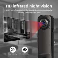 Kamera perekam Digital portabel bayi, camcorder kecil nirkabel mikro Mini 1080p HD deteksi gerakan 1080P untuk rumah