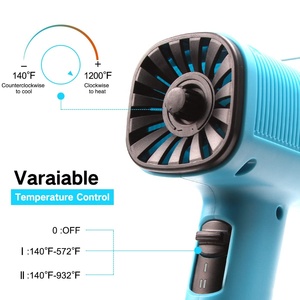 Qili 1800W Mini Loạt Công Nghiệp & Tự Làm Cấp Nhiệt Súng Điện Không Khí Nóng Với Điều Chỉnh Nhiệt Độ & Điều Khiển - Product Image 3