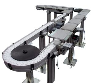 גמיש שרשרת צלחת קו מסוע מערכת חגורת מפעל מותאם אישית אוטומטי תיבת מסוע שרשרת פסיס מסוע - Product Image 1