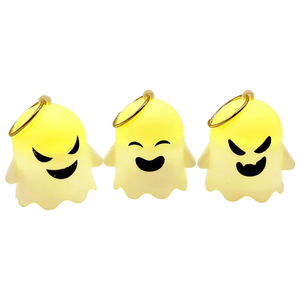 Halloween Decorations Ghost Pendants Handheld Glowing Ghosts <strong>Mischievous</strong> <strong>Spirits</strong> Party Props Gifts Wholesale Led Night Light - Product Image 6