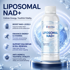 Suplemento Líquido Oral Liposomal NAD+ de Marca Privada OEM, 1000mg, Alta Absorción, Antienvejecimiento, Bebida Energética Celular, Vitalidad - Product Image 3