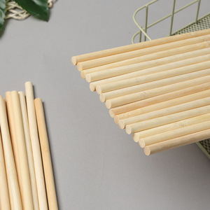 Palitos de bambú al por mayor de fábrica, palitos redondos pequeños de 4 mm de diámetro, palitos para helado, palitos redondos de bambú, modelo para manualidades DIY - Product Image 4