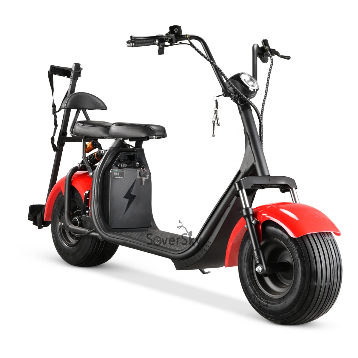 Гольф использовать 2000 Вт Электрический скутер, способный преодолевать Броды для взрослых, 21.8AH батарея электрический скутер с аттестацией EEC Гольф стойку citycoco гольф-клуба