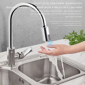 Touch Intelligent Sensor Non-Contact Faucet Adapter Faucet Nozzle Kitchen Faucet