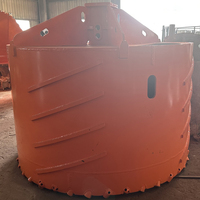 Godet de forage FAE Premium avec adaptateur à dégagement rapide pour excavatrices hydrauliques, pièces de machines de construction pour chantiers